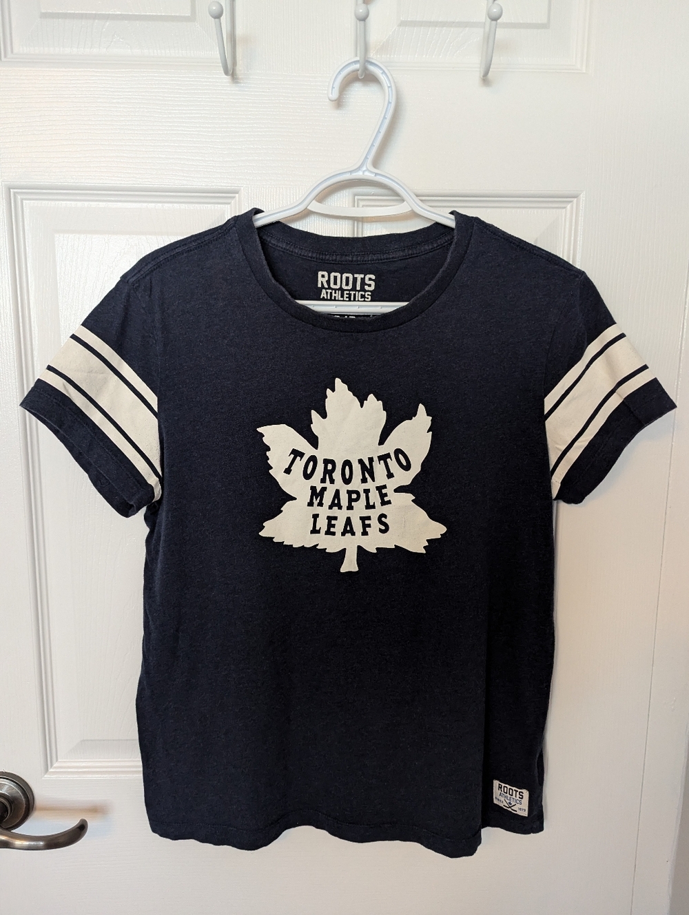 Roots Athletics Toronto Maple Leafs Navy Tee